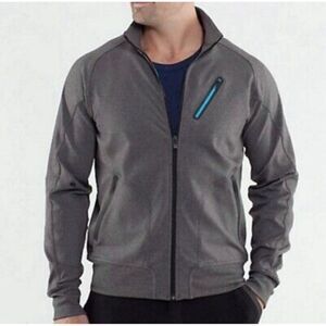 Lululemon Men's Trainer Jacket In Heather Gray Size XL